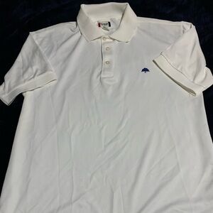 White Polo Shirt by Clique.Short sleeve. Large